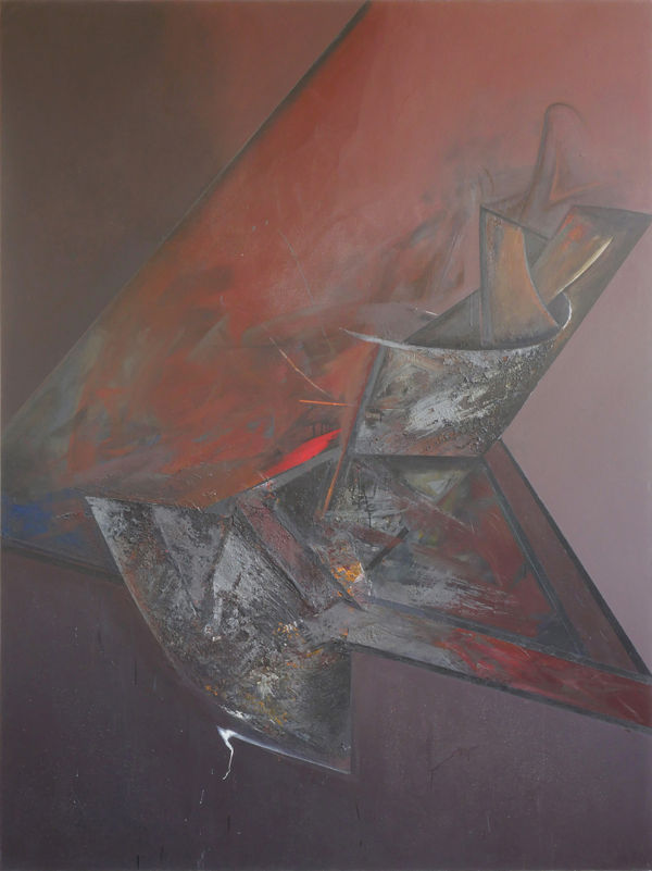 Jay DeFeo, Trial by Fire, 1983