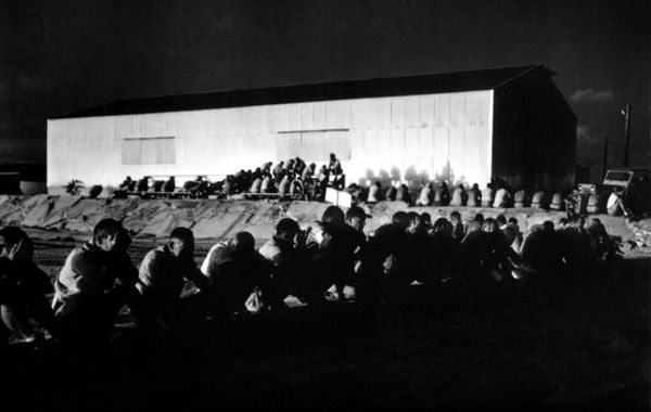 Michael Light 100 SUNS: 054 ERIE, 2003 pigment print mounted on aluminum, framed with non-reflective glass 16 x 20 inches 40.64 x 50.8 cms