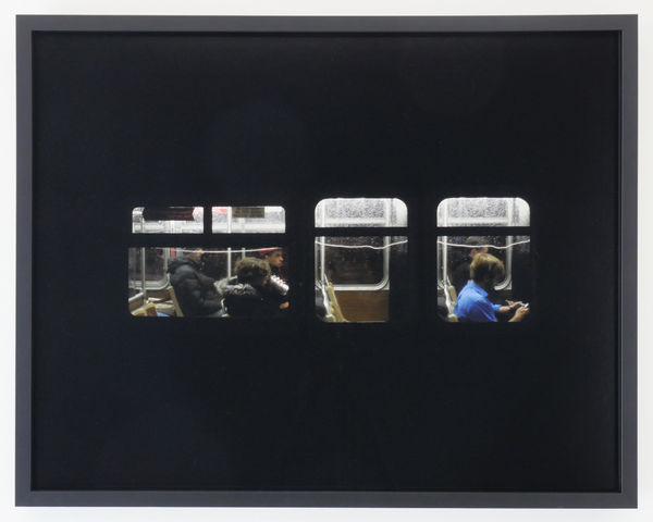 Michael Damm 38 Intervals Out Take (Blue), 2013/2024 digital print 22 x 28 in 55.9 x 71.1 cm