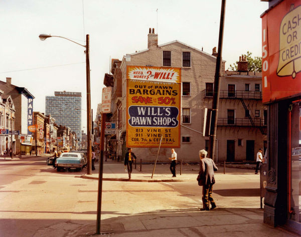 Stephen Shore West 15th Street and Vine Street, Cincinnati, Ohio, May 15, 1974