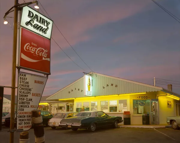 Joel Meyerowitz Dairyland, Provincetown, 1976