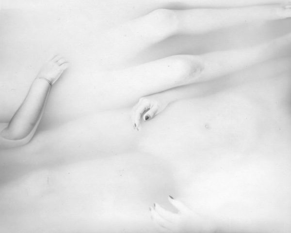 Jessie and Virginia in the bath tub, from the Immediate Family series, by Sally Mann