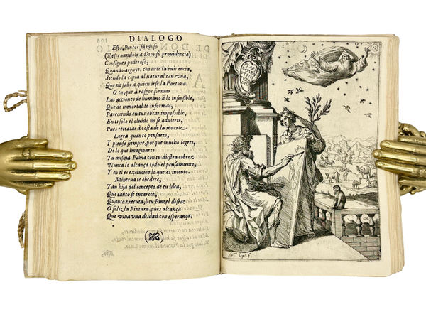[Art] Carducho, Vincencio, Dialogo de la Pintura, su defensa, origen, essencia, definicion, modos y diferencias, al gran monarcha de las españas y nuevo mundo Don Felipe IIII por ... de la ilustre academia de la nobilissima ciudad de Florencia y pintor de su magestad catolica. Sigu, 1633 [colophon 1634]. Madrid. Francisco Martinez.