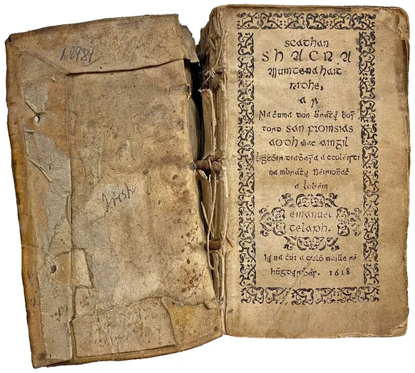 Mac Aingil, Aodh (Hugh MacCaghwell, Hugo Cavello), Scathan shacramuinte na haithridhe, ar na chuma don bhrátair bhocht dord San Froinsias, 1618. Louvain. St Anthony’s College Press, “Emanuel Telaph, Iar na chur a ccló maille ré hughdardhás”.
