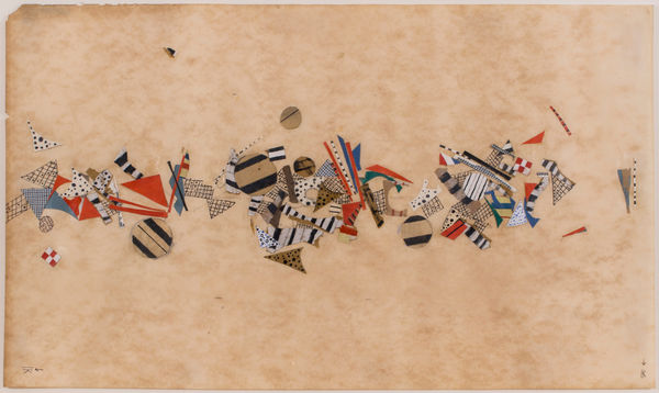 Ides Kihlen Sin titulo (L052), 2012 Acrylic on parchment paper 23 1/8 x 39 1/4 in 58.5 x 99.6 cm