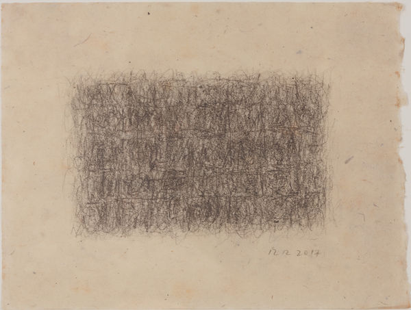 Raquel Rabinovich When Silence Becomes Poetry 1: for Ann Lauterbach, 2017 Colored pencils on paper 8 1/4 x 11 in 21 x 27.9 cm