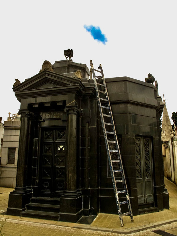 René Balcer La Recoleta Cemetery No. 1, Buenos Aires 2009, 2009 Dibond Print 44 x 33 in 111.8 x 83.8 cm