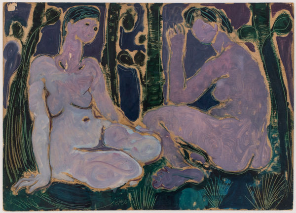 Ides Kihlen Sin titulo, c. 1968 Oil on board 19 3/4 x 27 1/2 in 50 x 70 cm