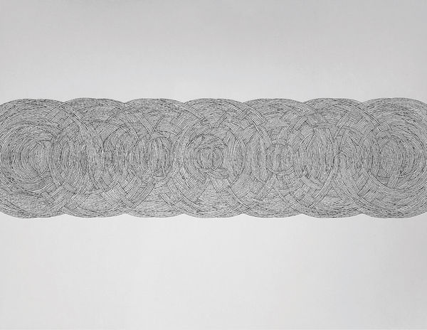 De Volder Untitled #24, 2023 Ink on paper 11 x 14 in 27.9 x 35.6 cm