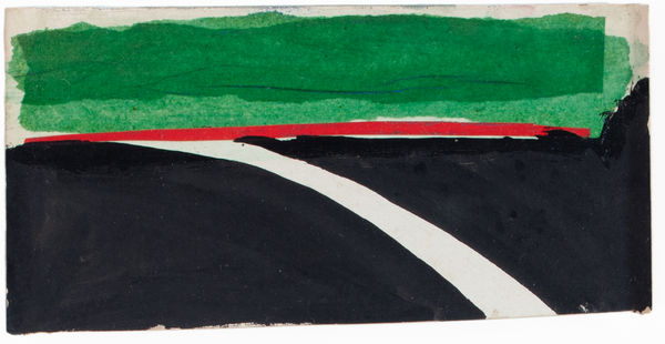 Freddy Rodríguez Untitled, 1971 Collage and acrylic on thin card 4 x 8 in 10.2 x 20.3 cm