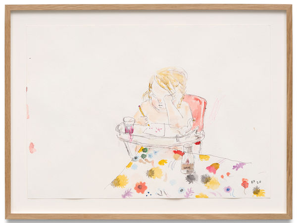 RAGNAR KJARTANSSON, Falling Asleep While Drawing, 2020