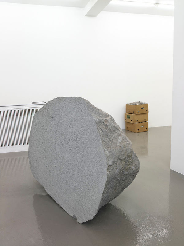 ÓLAFUR ELÍASSON, Half rock (the other half was given to the stone cutter for cutting the stone), 2009