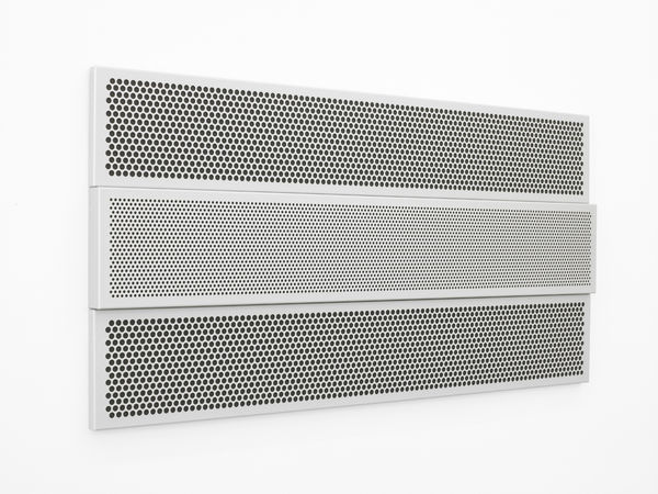 Black Painting in Grey Frame