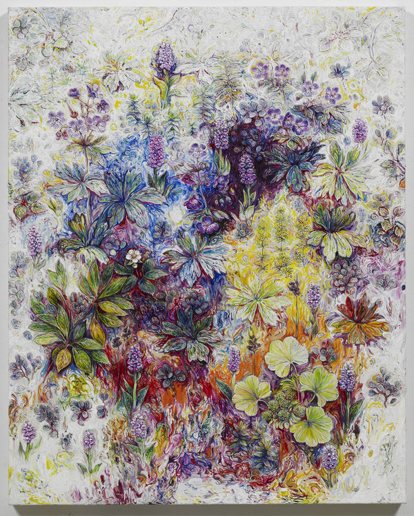 EGGERT PÉTURSSON, Untitled / Án titils (Blágresi og Brönugrös í birtu), 2011-2012