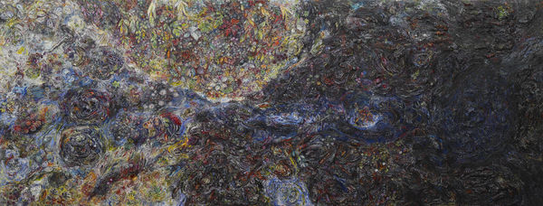 EGGERT PÉTURSSON, Untitled (Svarta gil), 2016-2017