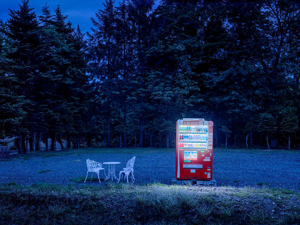 Eiji Ohashi, Roadside Lights 140, 2021