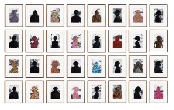 Patrick Waterhouse, Front and Side Portraits 32, 2014-18