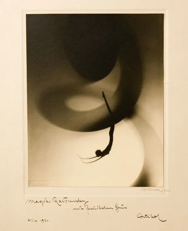 Frantisek Drtikol, Untitled (Flying Silhouette), 1931
