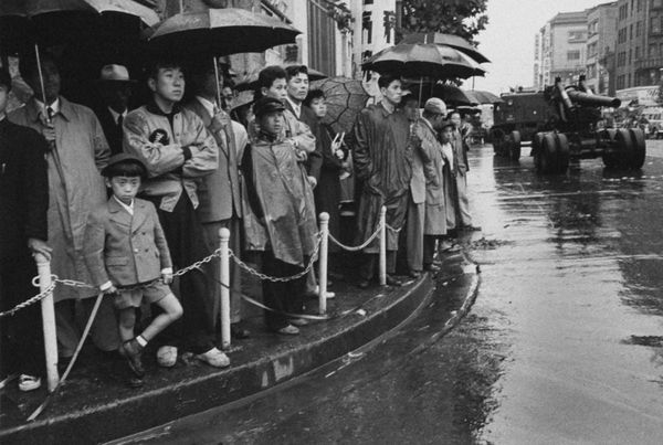 Yukichi Watabe, Untitled 9 from The Post-War Years (Self-defense forces, second time, 1 October), 1945-c1970