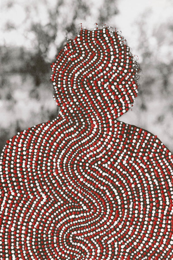 Patrick Waterhouse, Front Portrait. Jinta. Restricted with Sarah Napurrurla Leo, 2014-2018