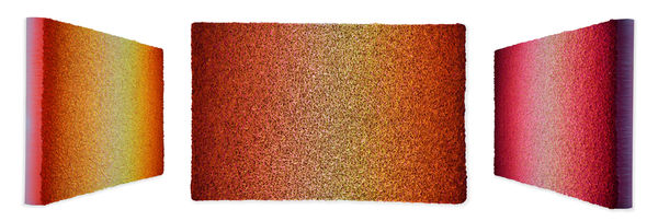 Zhuang Hong-yi Incandescence, 2024 Acrylic and rice paper on canvas 100 x 150 cm 39 ⅜ x 59 in