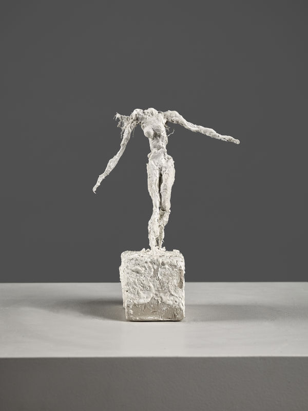 Moyna Flannigan Body Cosmic, 2021 plaster maquette for a bronze (edition of 5 with 2 APs) 13 x 7 x 20 cm 5 1/8 x 2 3/4 x 7 7/8 in