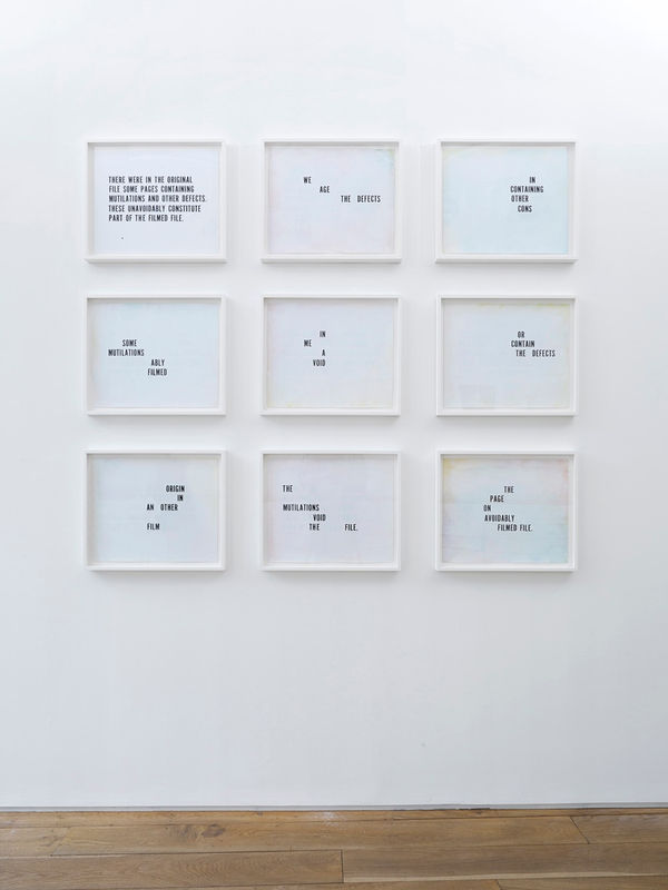 Jamie Shovlin, Redaction Variations (The Tehran Times), 2014