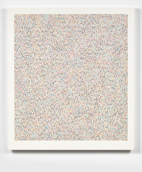 James Hugonin, Illumine (pale grey / light blue), 2022-2023
