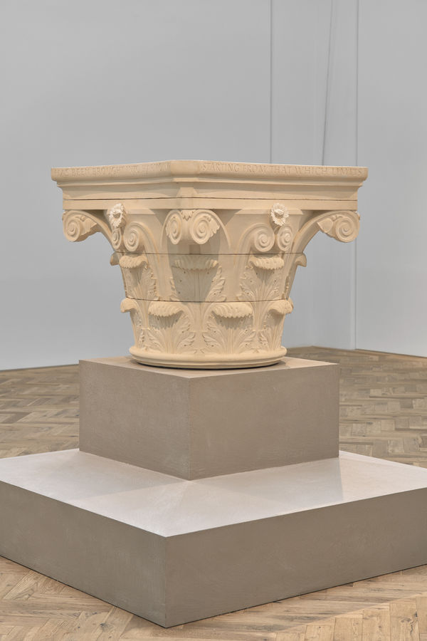 Ian Hamilton Finlay, Capital, 1989