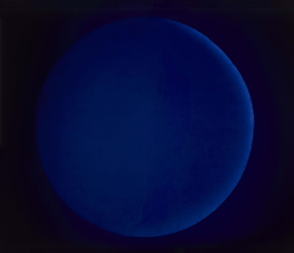 Garry Fabian Miller Midwinter Blaze I, 2019 light, water, Lightjet c-type print from unique dye destruction print Edition 1 of 3 with 2 APs 122.5 x 139.4 x 7.6 cm 48 1/4 x 54 7/8 x 3 in (framed)