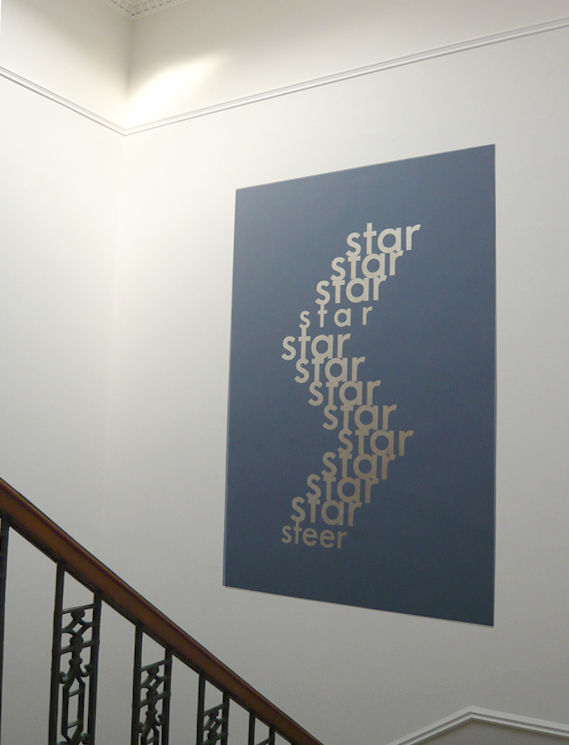 Ian Hamilton Finlay, Star / Steer, 1966 - 2008