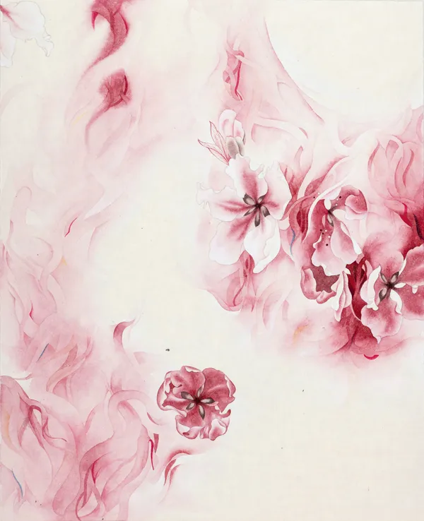 Kang Chunhui 康春慧, Morning Clouds-15 朝云著-15, 2022