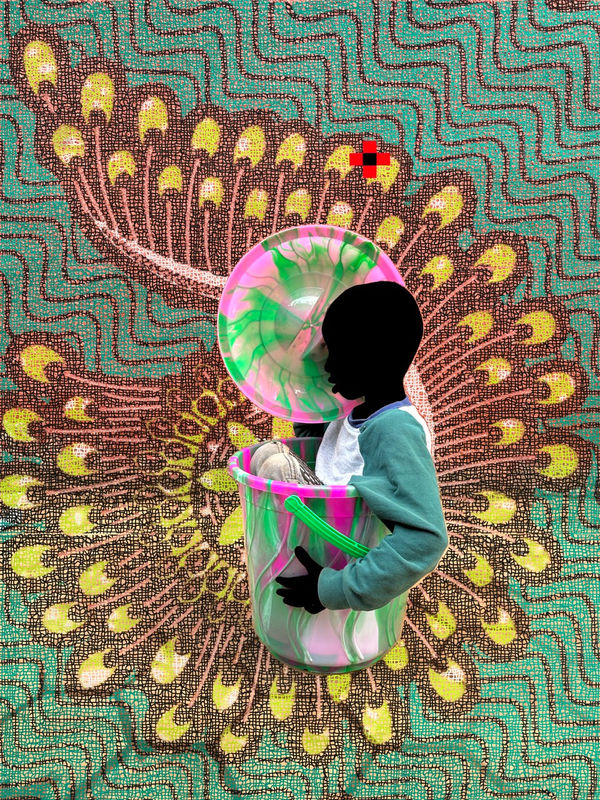 Saïdou Dicko, I Listen To The Music In My BMW,T Coiffe Indienne, 2023