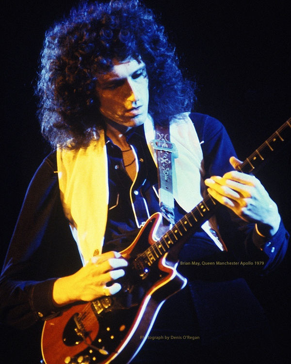 QUEEN, Brian May Manchester, 1979