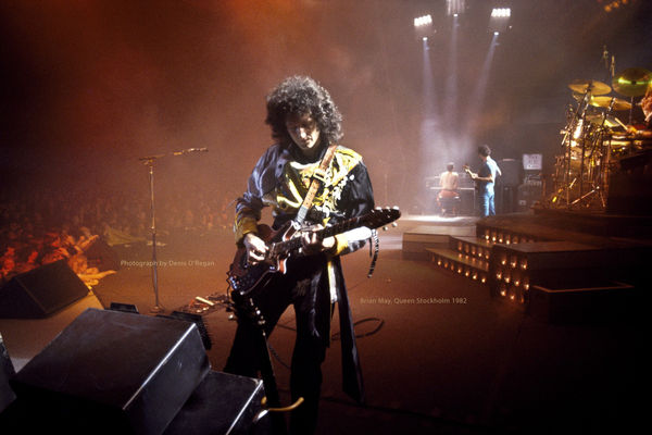 QUEEN, Brian May Stockholm, 1982