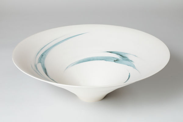 Nobuo Nishida, Blue Vessel 碧の器, 2024