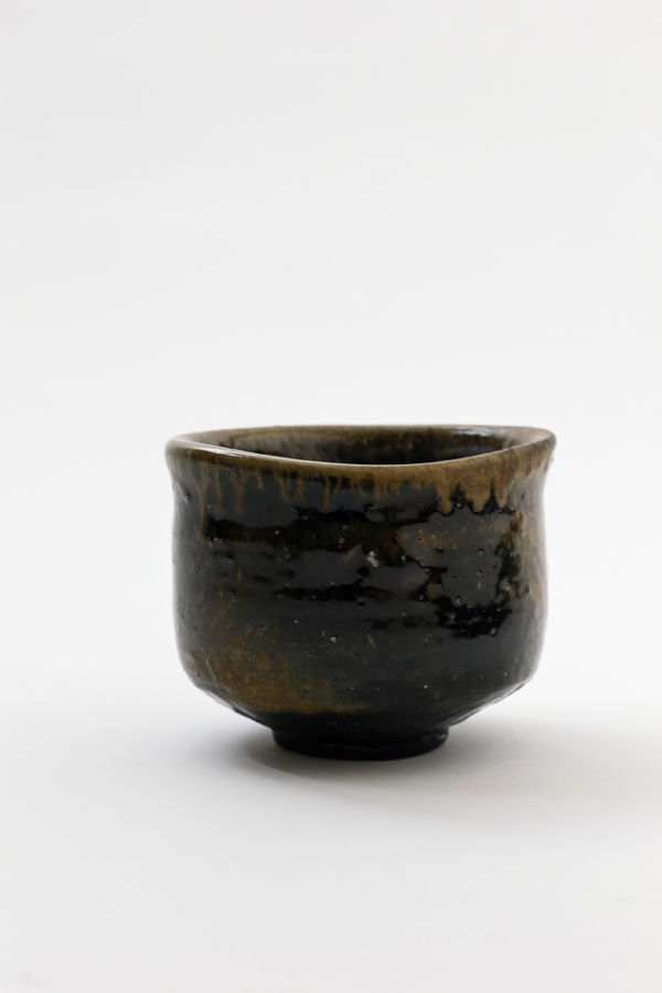 Jun Isezaki, Bizen Black Tea Bowl - 備前黒茶盌