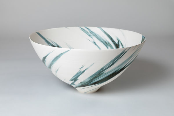 Nobuo Nishida, Blue Vessel 碧の器, 2024