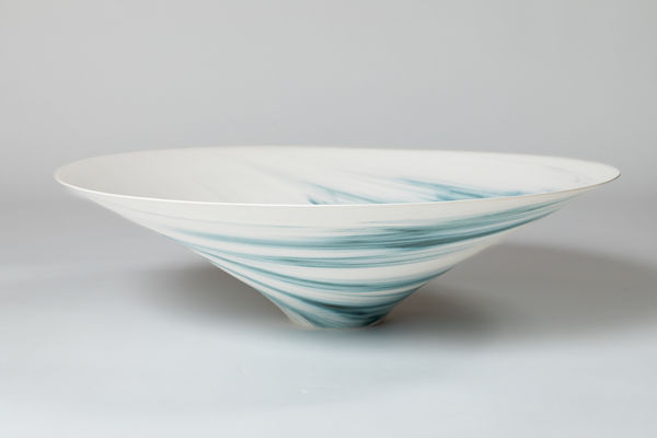 Nobuo Nishida, Blue Vessel 碧の器, 2024