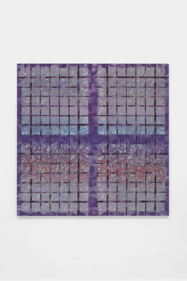 Shigeki Fukumoto, Diffraction Grating - Cyan 回折格子 Cyan, 2015/2026