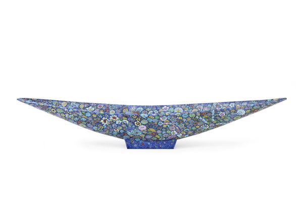 Yuki Hayama, 万花彩祭器　Offering Bowl with Ten Thousand Flowers