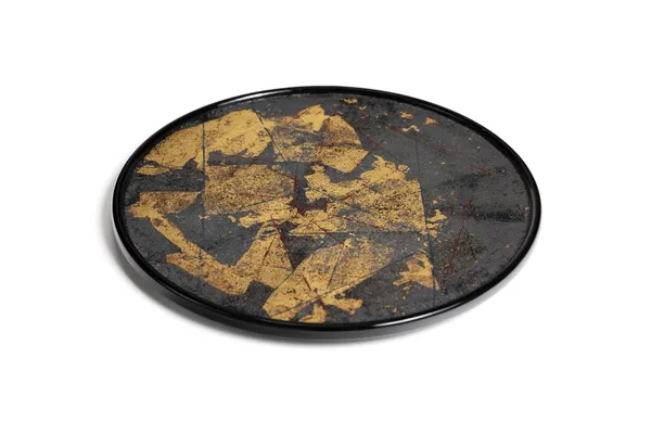 Jihei Murase, 月光盆 8寸, Moonlight Tray, 8 Sun (approx. 24.2 cm diameter)