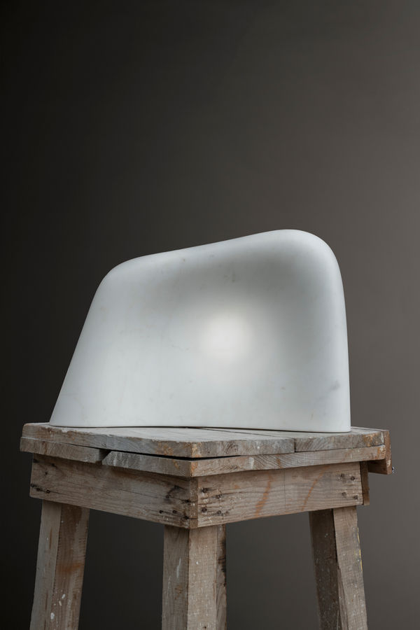 SEIKOO 静江 2025 | Kan Yasuda | white marble sculpture | Japanese fine art + craft | Ippodo Gallery Tokyo New york