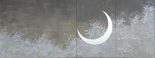 Ken Matsubara, Kukai's View; Sun and Moon, Crescent Moon, 2017