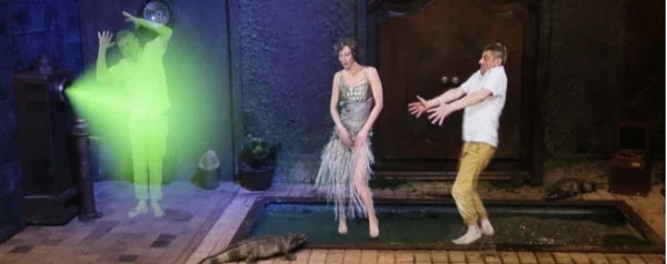 Pierrick Sorin, L'invention de Morel, 2018