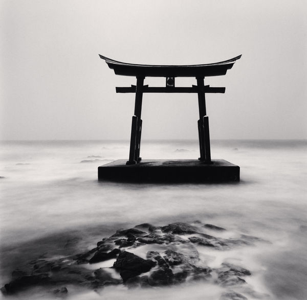 Michael Kenna, Torii Gate, Study 2, Shosanbetsu, Hokkaido, Japan, 2014