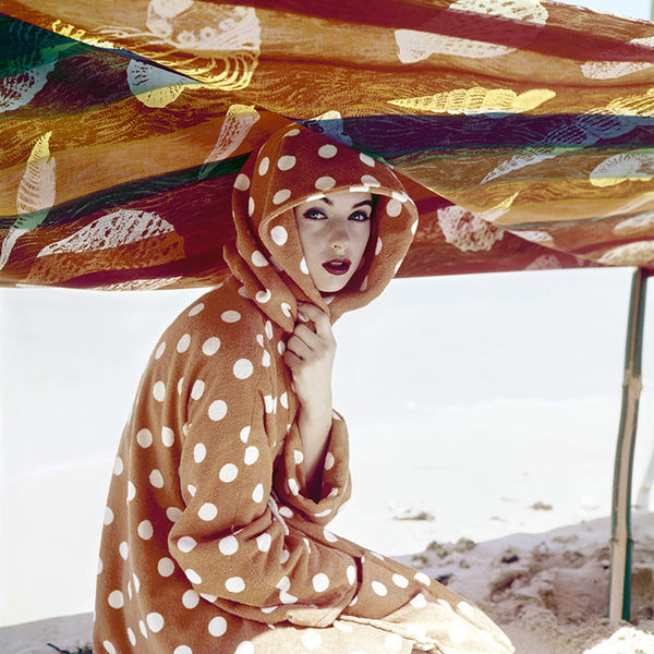 Norman Parkinson, At the Beach, cover of Vogue magazine, May, 1957