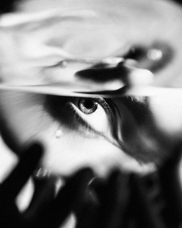 Marcus Schaefer, Submerged eye, 2019