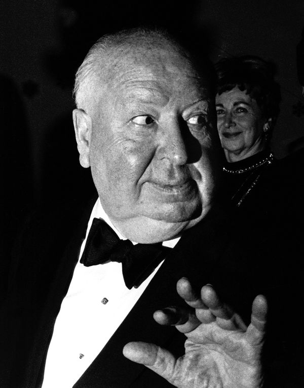 Ron Galella, Alfred Hitchcock at a Tribute to Alfred Hitchcock, April, 1974