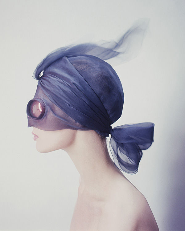 Norman Parkinson, Celia Hammond wearing goggles, for Queen magazine, 1964